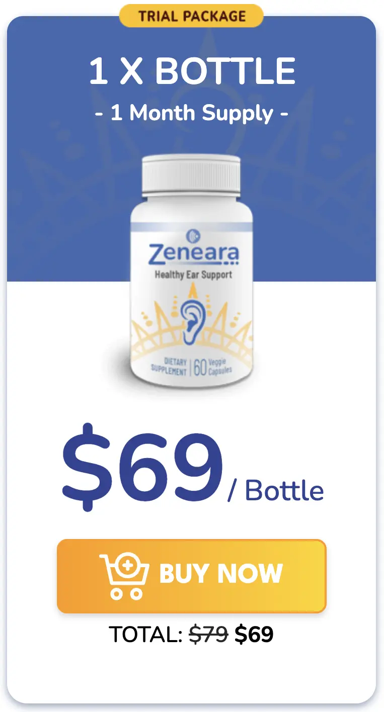 Zeneara order one bottle